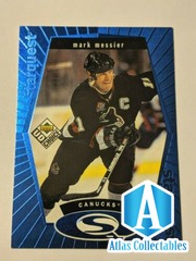1998-99 Upper Deck UD Choice Starquest Blue #SQ29 Mark Messier Canucks Card